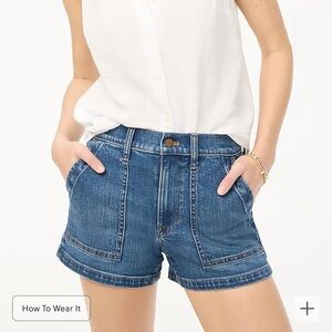 J.Crew Utility Denim Shorts